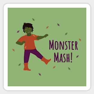 Halloween Frankie Monster Mash Sticker